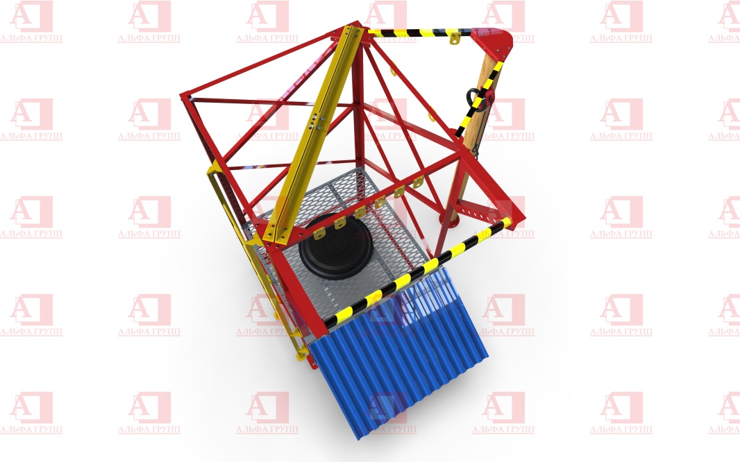 Учебно-тренировочный полигон Альпинист-2-05 для практических занятий на высоте.  